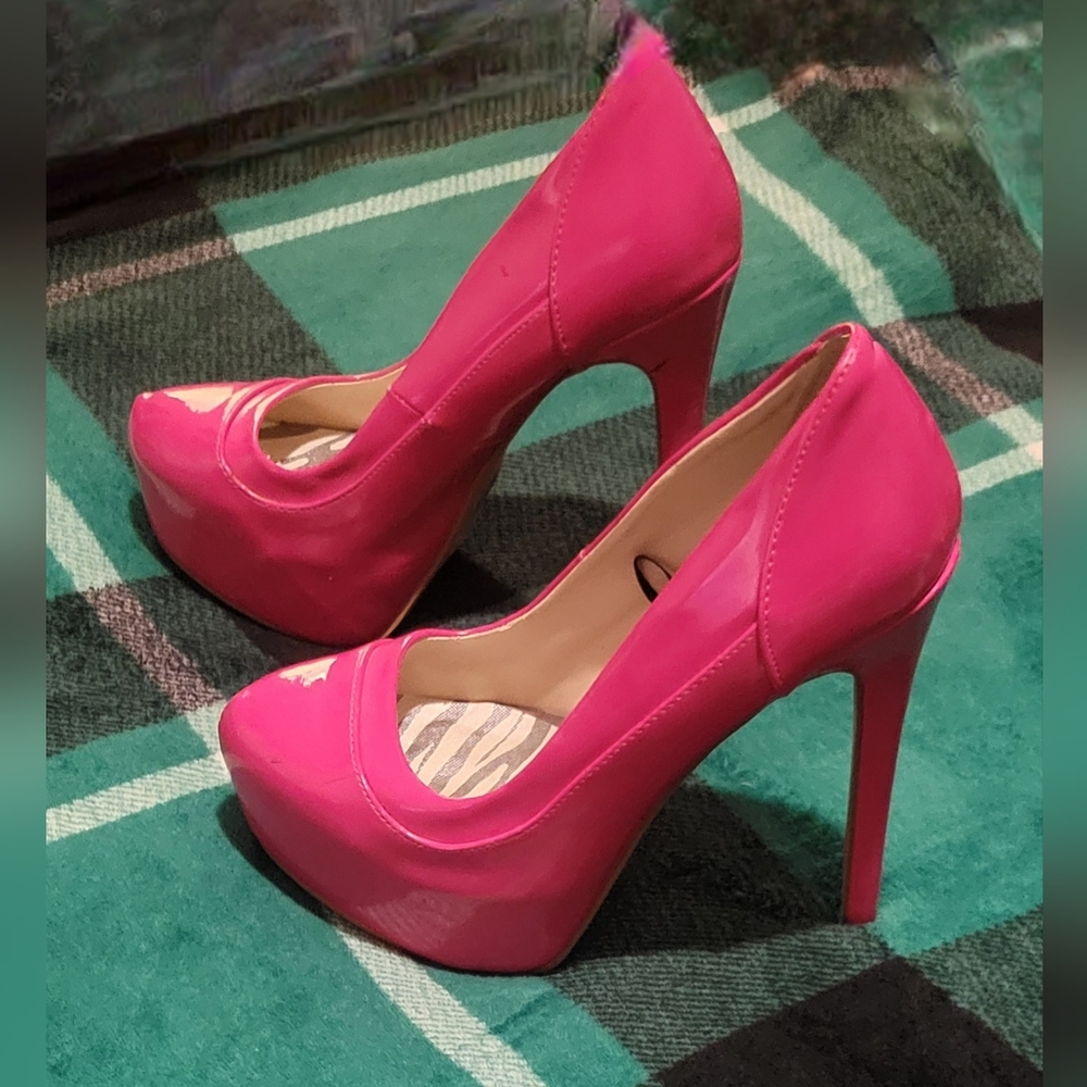 🔥🔥3XHP🔥🔥7-5-24🔥3-31-25🔥4-14-25🔥WOMENS BODY CENTRAL STILETTO PINK SIZE 7